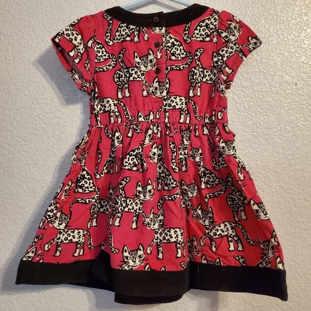 NWT Gymboree Toddler Girl Leopard Cat Dress 2T